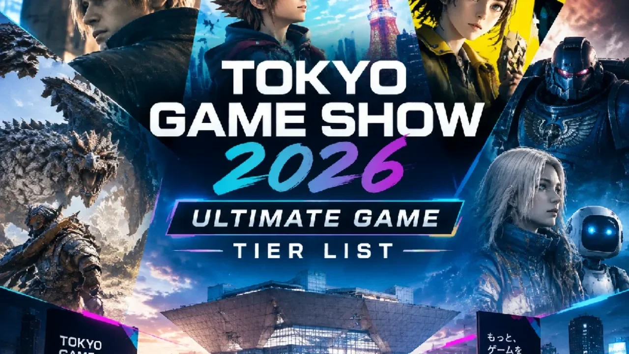 東京ゲームショウ2026 究極のゲーム tier list template preview