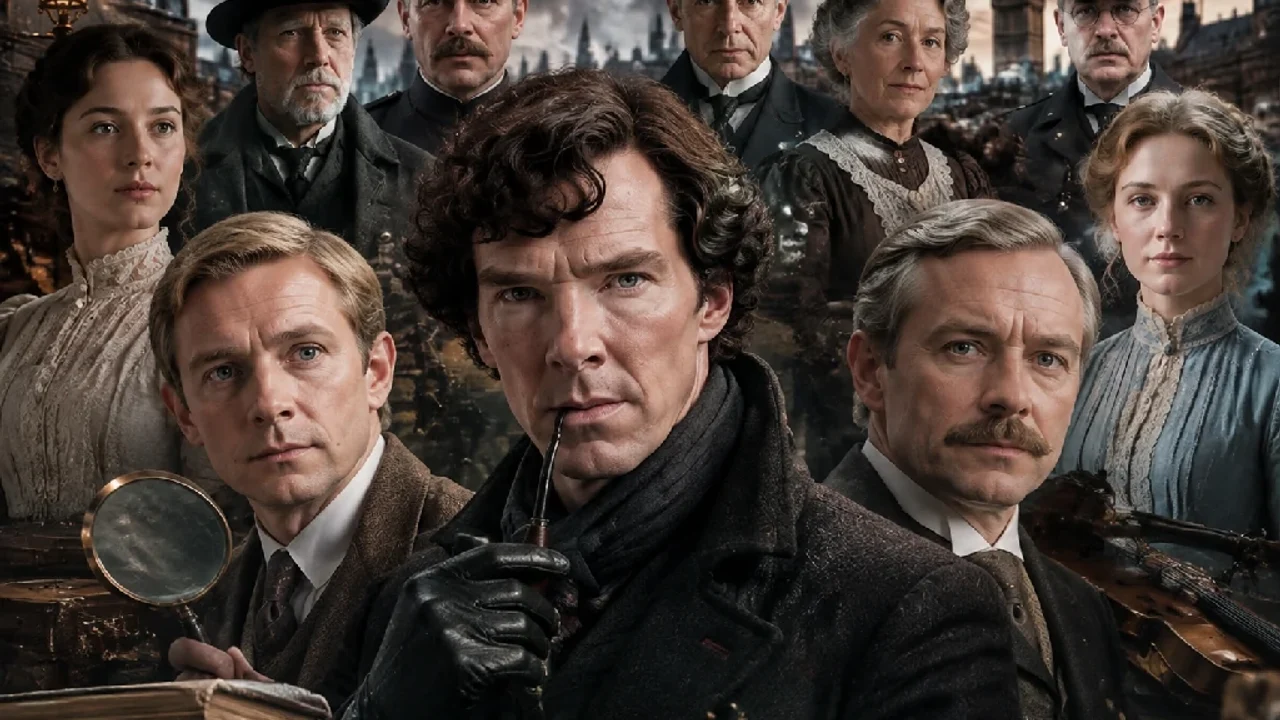 Sherlock Holmes Characters tier list template preview