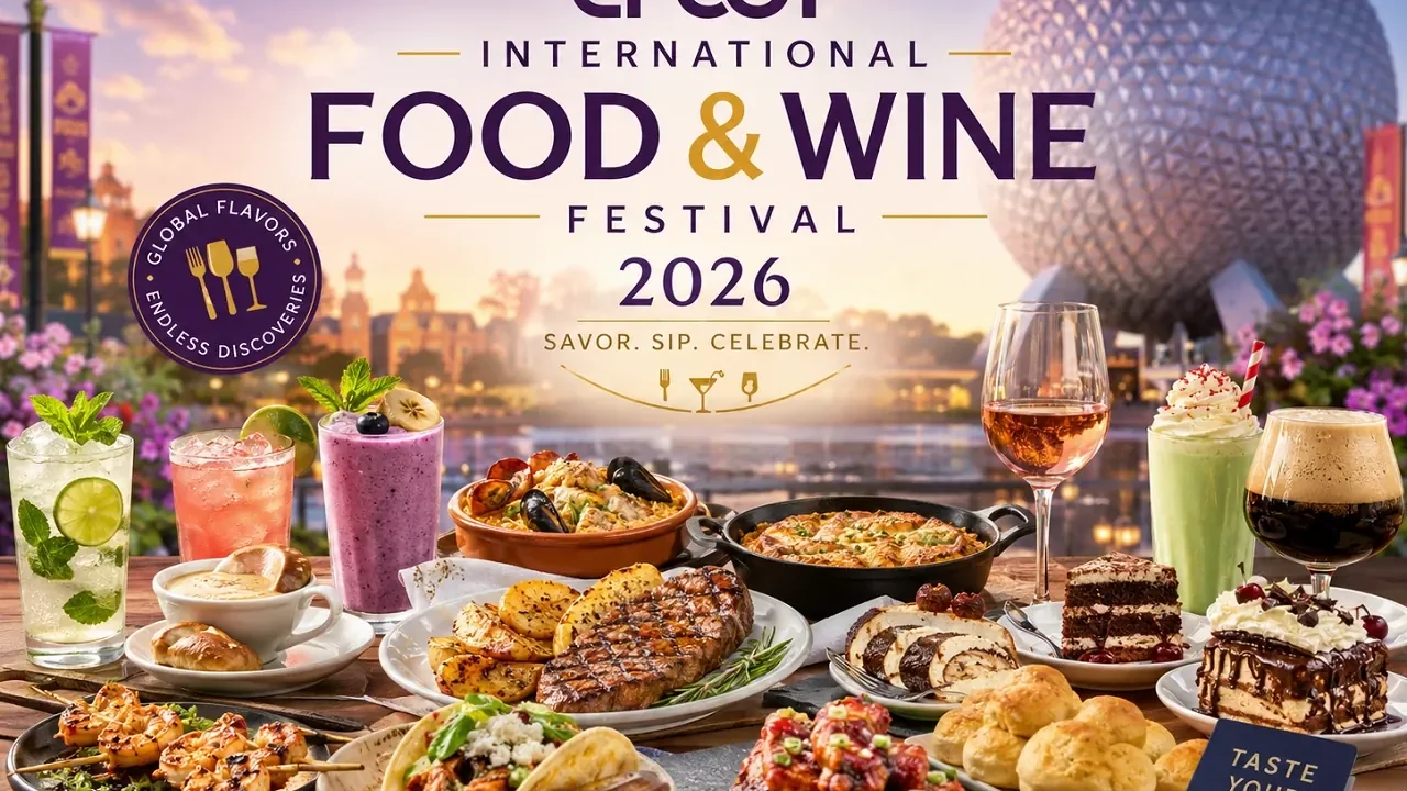 EPCOT Food & Wine Festival 2026 tier list template preview